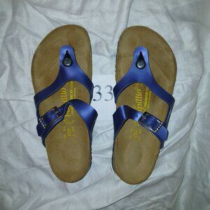 Blue Birkenstock Papillio Sandals
